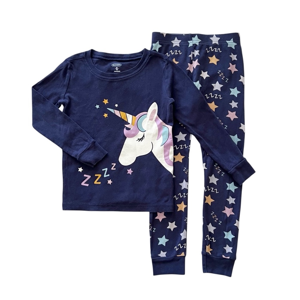 Old Navy girls size 5T unicorn pajamas